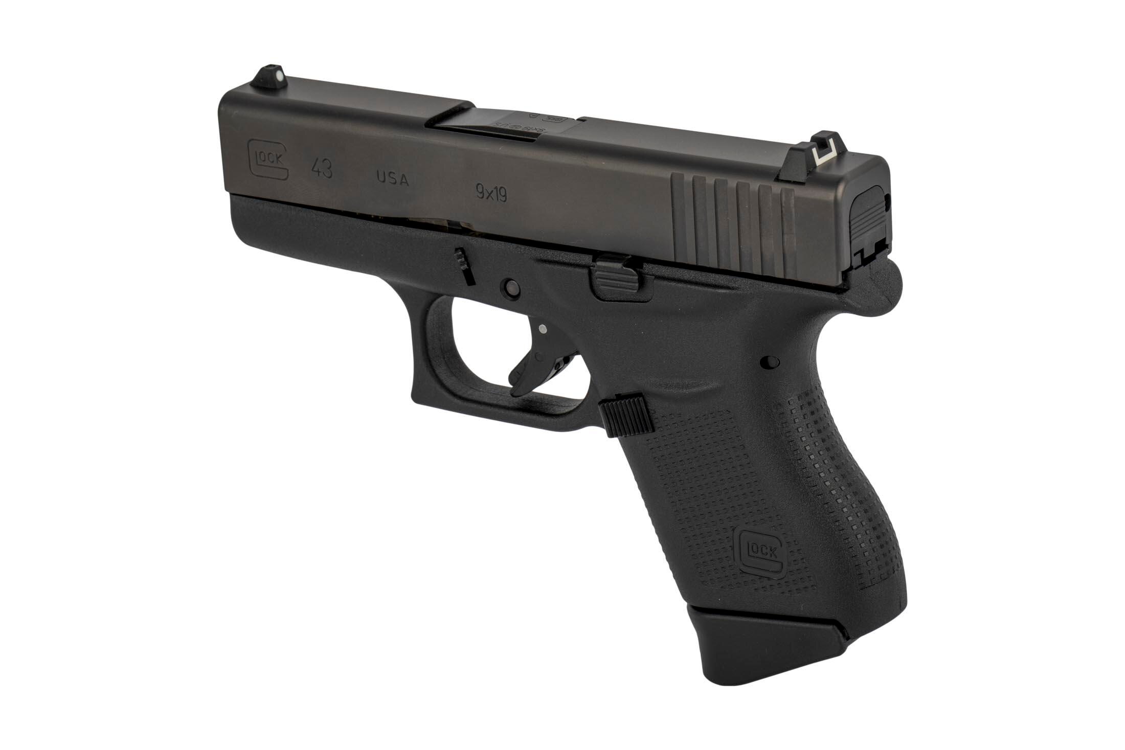 Glock G43 9mm Slimline 6Round Handgun 3.39" Barrel